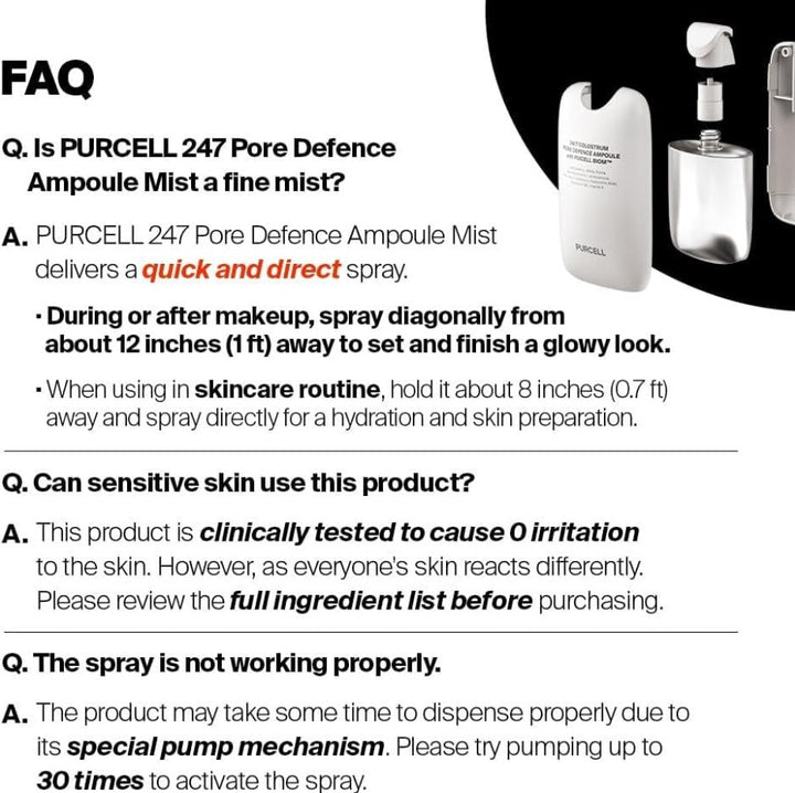 24/7 Colostrum Ampoule Mist 1.85 fl oz / 55ml