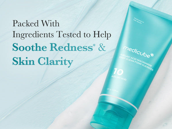 Medicube Azelaic Acid Niacinamide Deep Clean Foam Cleanser