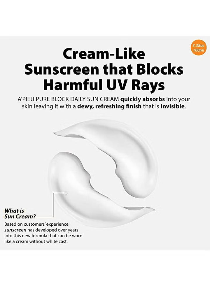 Pure Block Daily Sun Cream EX SPF50+ PA++++ 1.69 fl. oz. / 50ml
