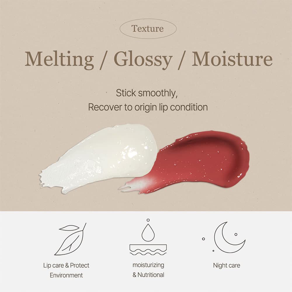 Vegan Melting Lip Balm 0.14 oz / 4.1g (Clear)