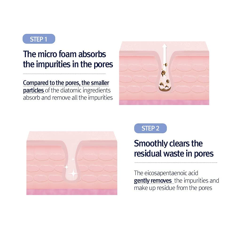 Low pH Pore Deep Cleansing Foam 3.38 fl. oz. / 100ml