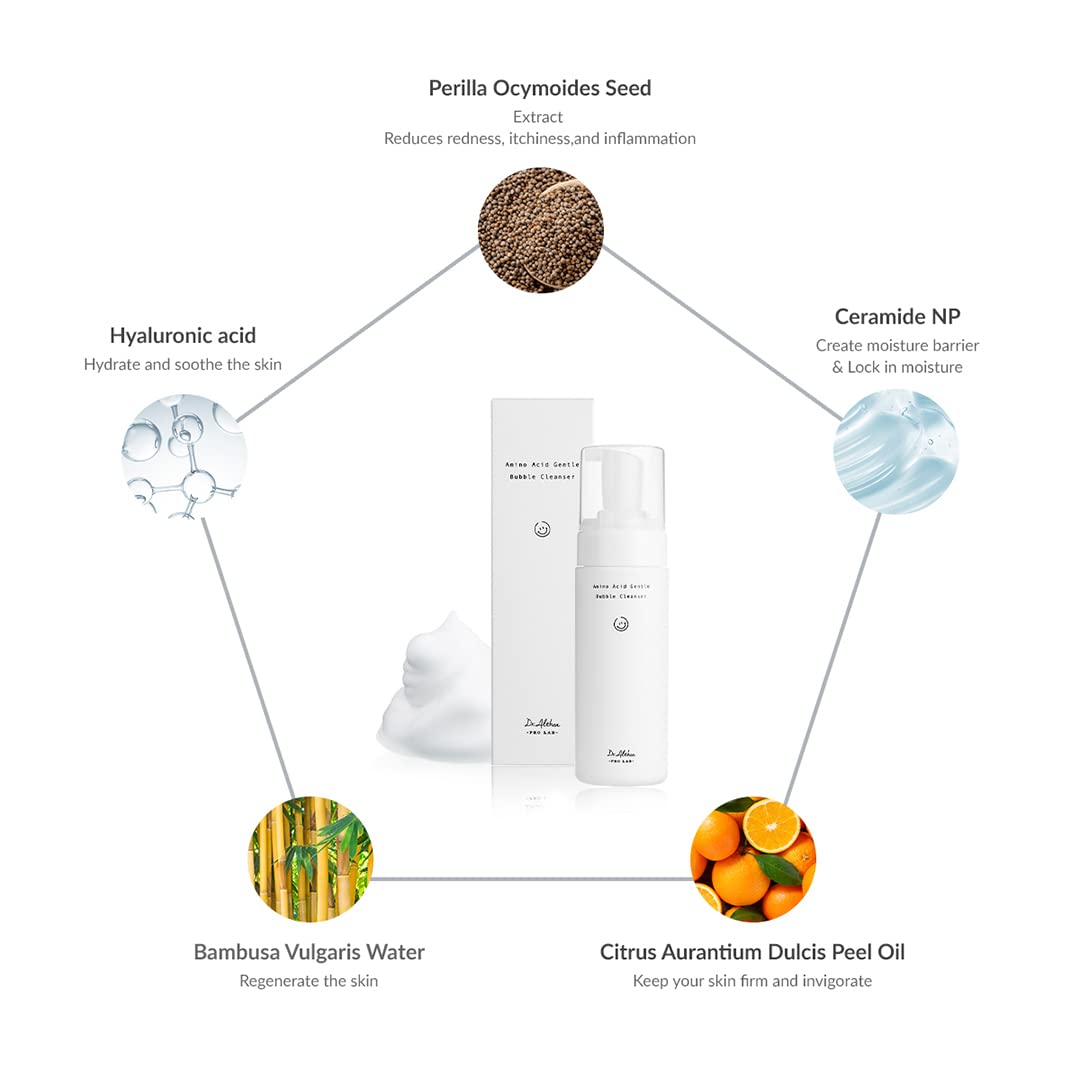 Amino Acid Gentle Bubble Cleanser 4.73 fl. oz. / 140ml