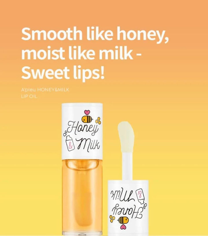 Honey & Milk Lip Oil I Korean Lip Oil 5g