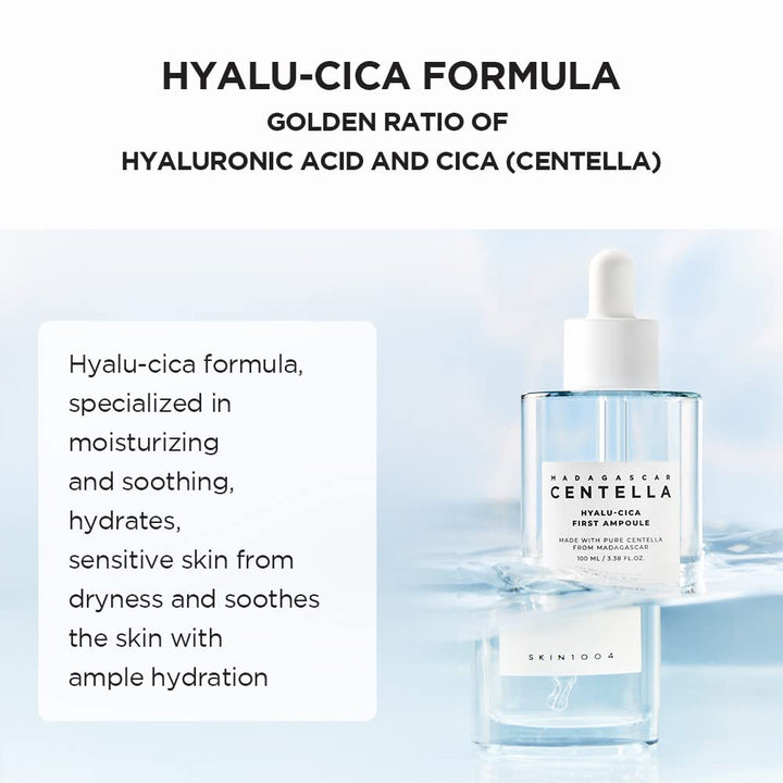 Skin1004 Madagascar Centella Hyalu-CICA First Ampoule 3.38 fl. oz / 100ml