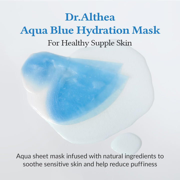 Aqua Blue Hydration Mask 4pks