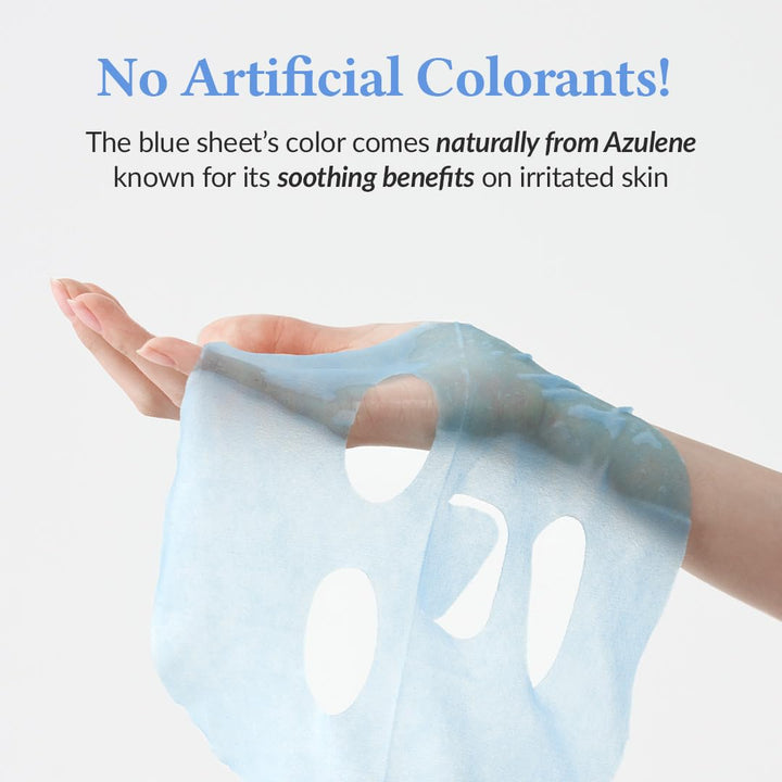 Aqua Blue Hydration Mask 4pks