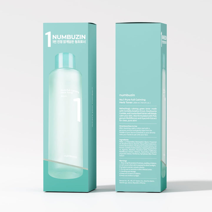 No.1 Pure-Full Calming Herb Toner 300ml / 10.14 fl. oz