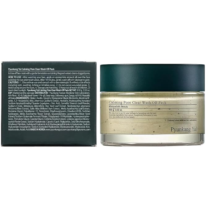 Calming Pore Clear Wash Off Mask 100ml / 3.52 oz