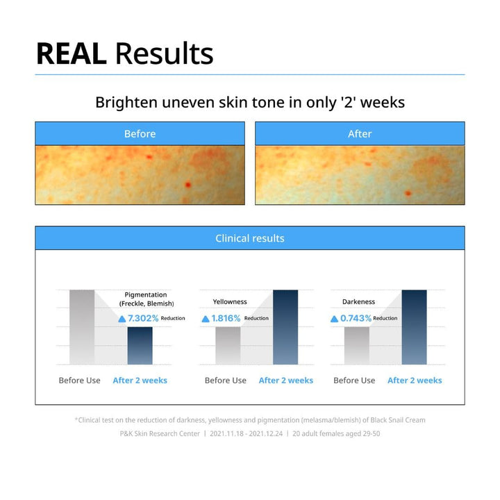 <MALL> Black Snail Cream, 1.69 fl.oz. 50ml