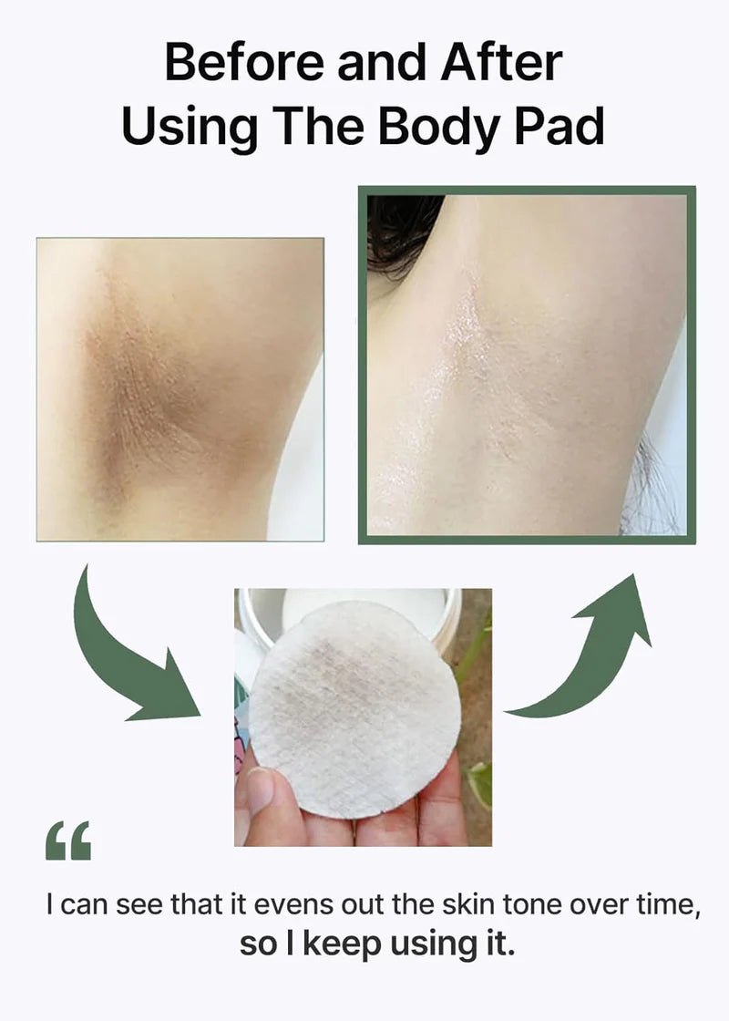 Ji Woo Gae One Step Body Brightening Pad 110ml