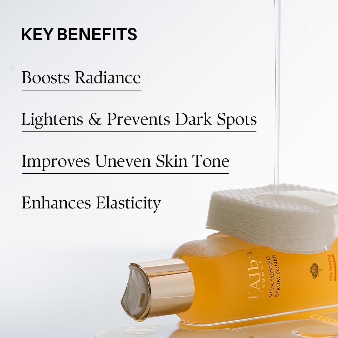 Piedmont White Truffle Moisturizing Vita Toning Serum Toner 6.08 fl. oz. / 180ml