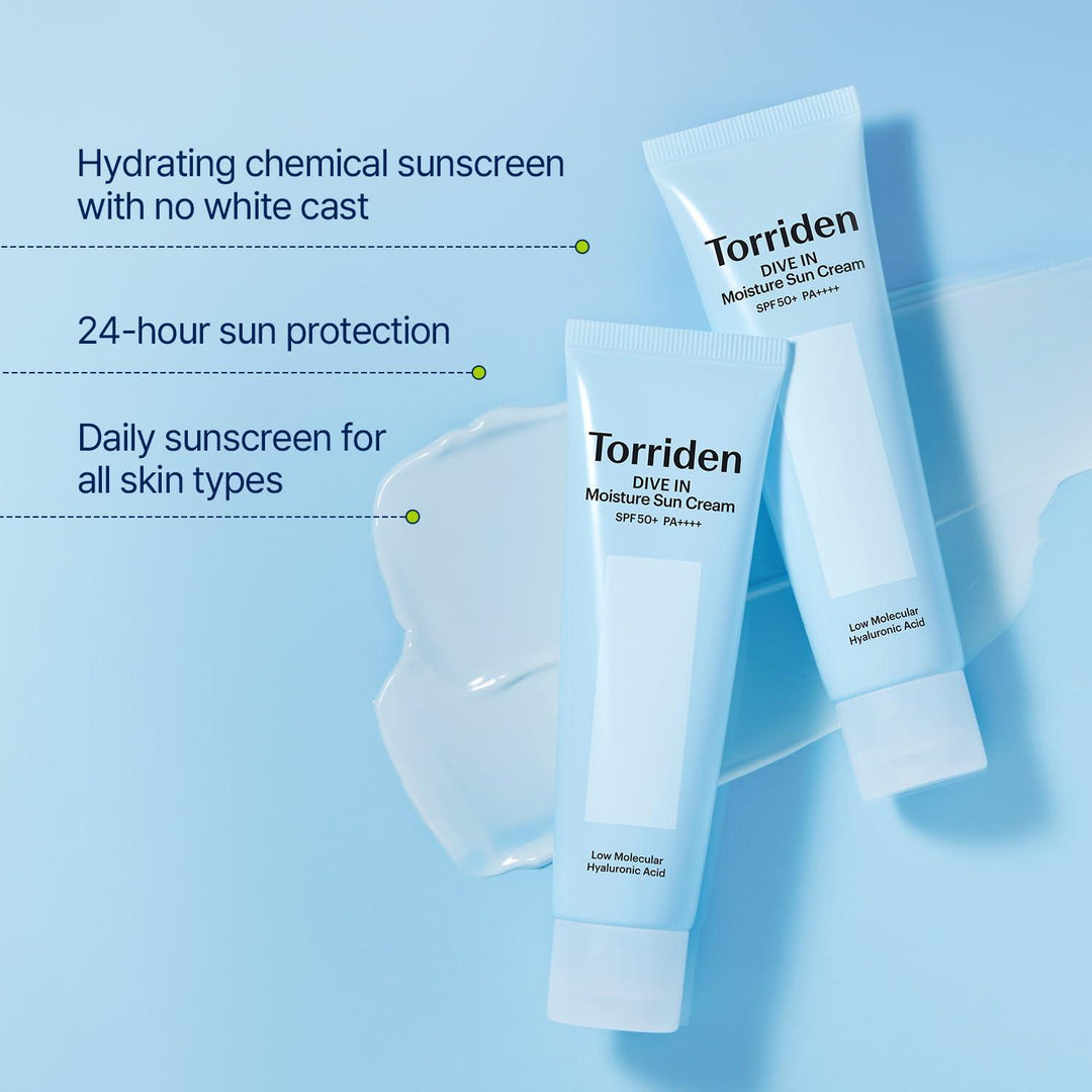 Torriden DIVE-IN Sunscreen SPF 50+ PA++++ 60ml / 2.02 fl. oz.