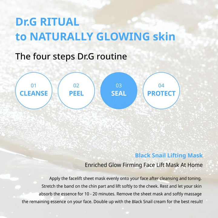 Black Snail Lifting Mask, 0.94 fl.oz. 5pk