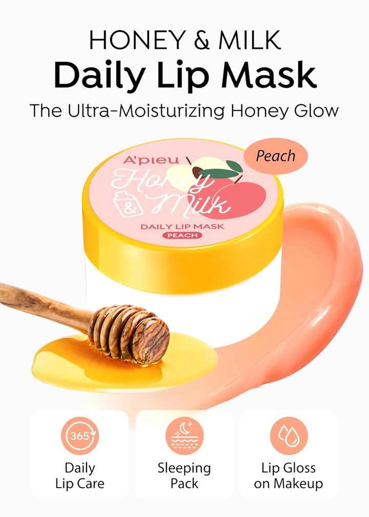 Honey & Milk Daily Lip Mask Peach
