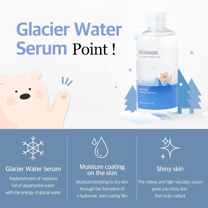Glacier Water Hyaluronic Acid Serum 10.14 fl.oz / 300ml