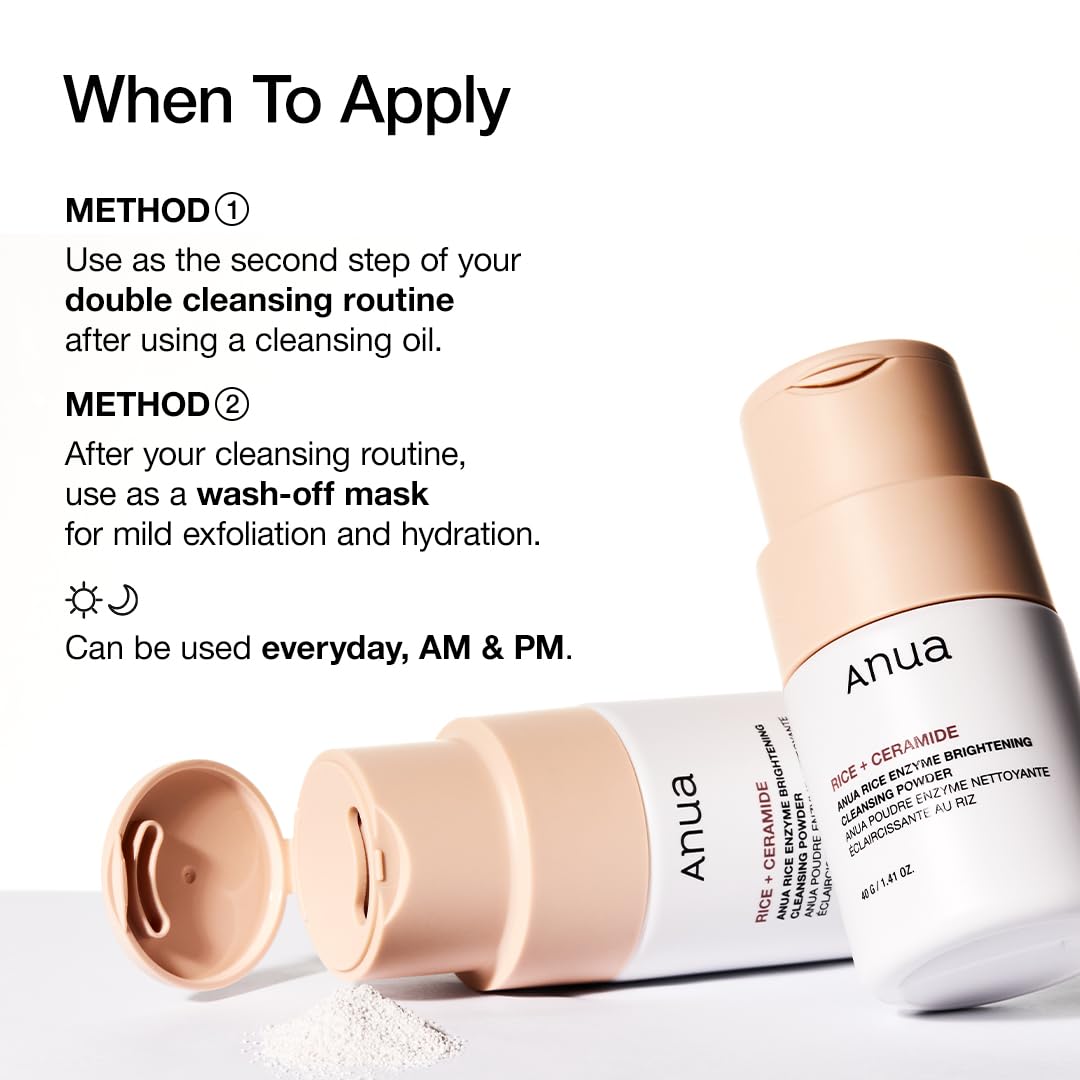 Rice  + Ceramide Enzyme Brightening Cleansing Powder 40ml / 1.41 fl. oz.