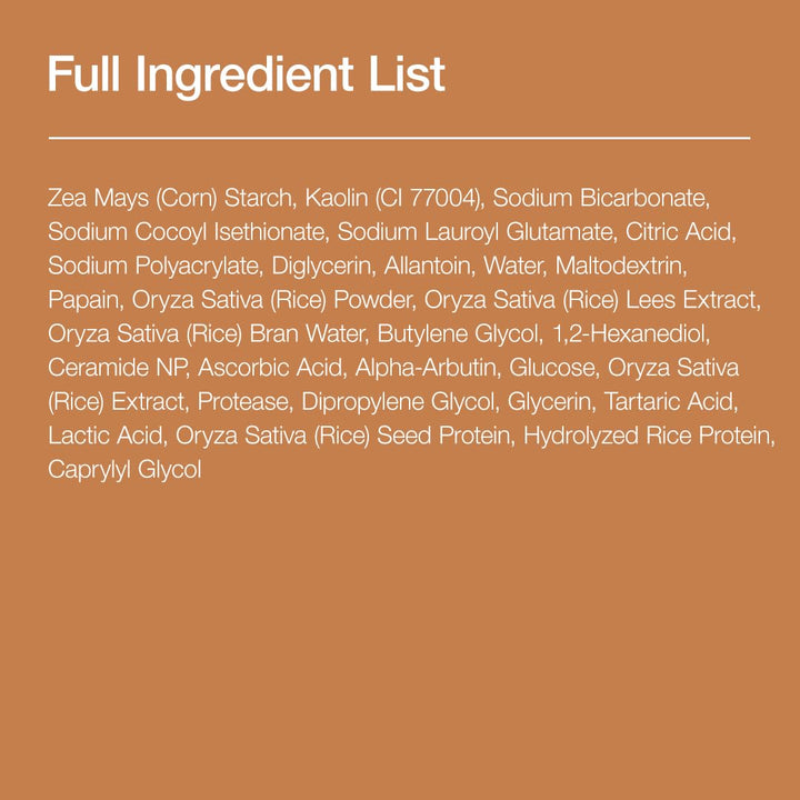 Rice  + Ceramide Enzyme Brightening Cleansing Powder 40ml / 1.41 fl. oz.