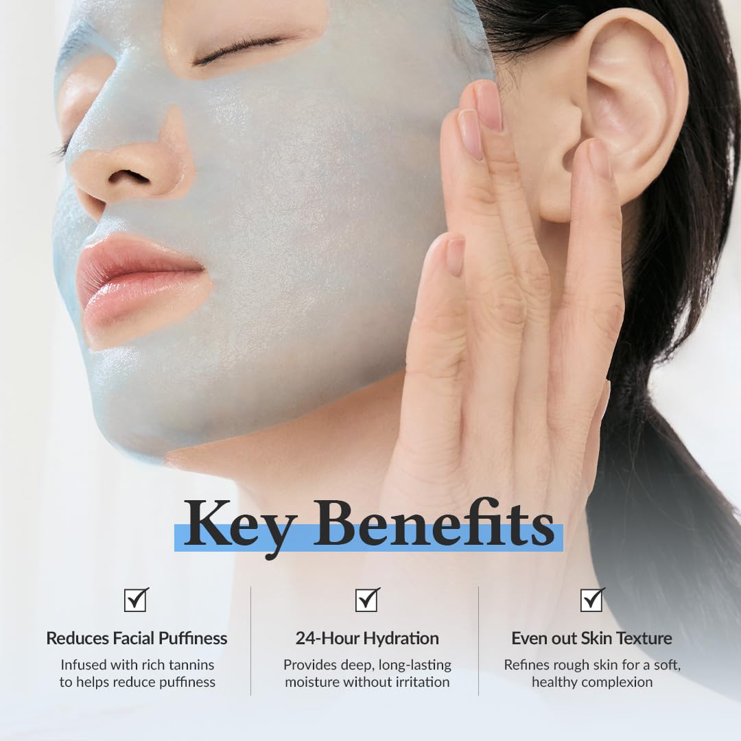 Aqua Blue Hydration Mask 4pks