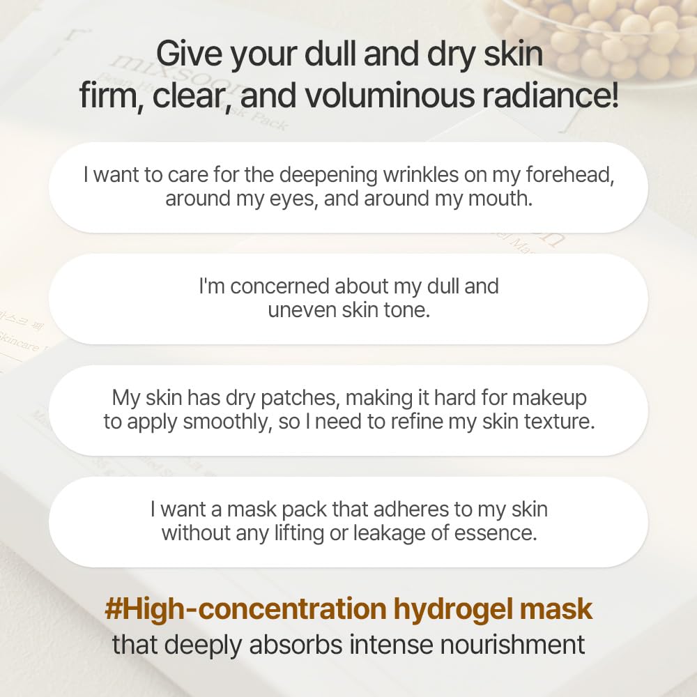 Bean Collagen Hydrogel Mask 5 Mask