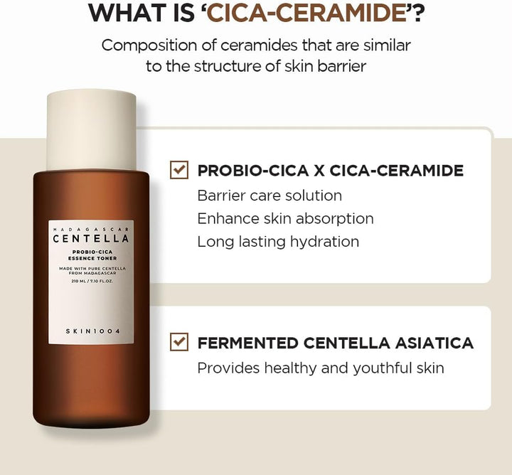Madagascar Centella Probio-CICA Essence Toner 7.10 fl.oz / 210ml
