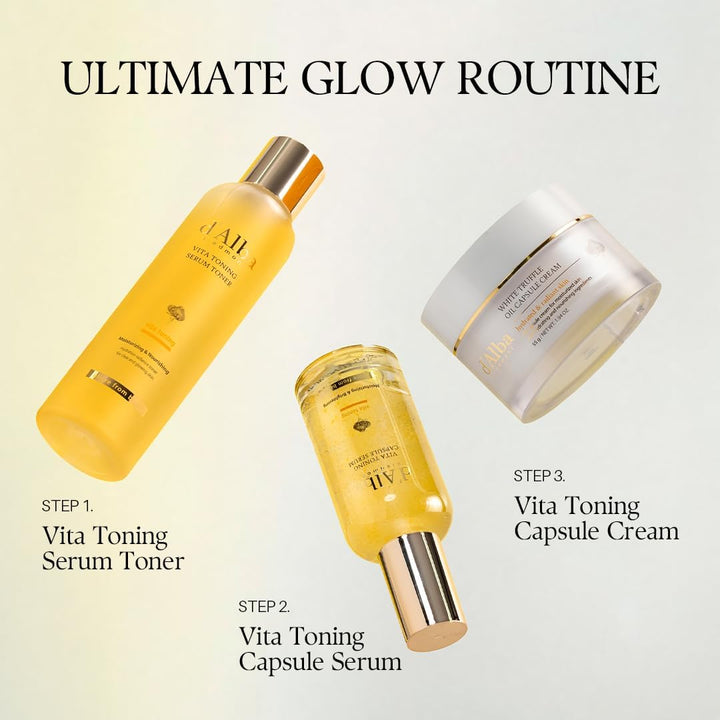 Piedmont White Truffle Moisturizing Vita Toning Serum Toner 6.08 fl. oz. / 180ml