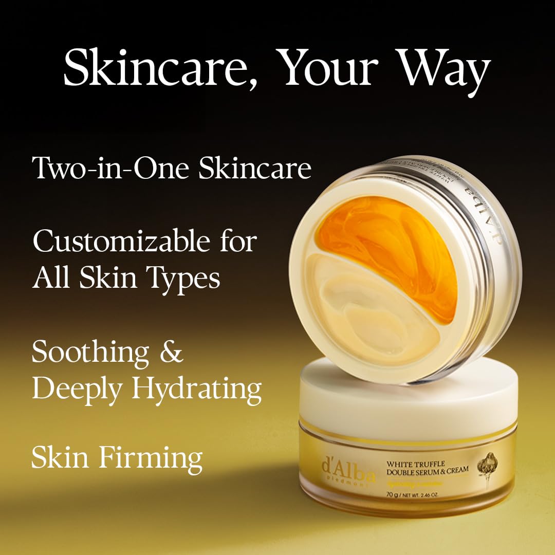Piedmont Italian White Truffle Double Serum & Cream 2.46 fl. oz. / 70ml