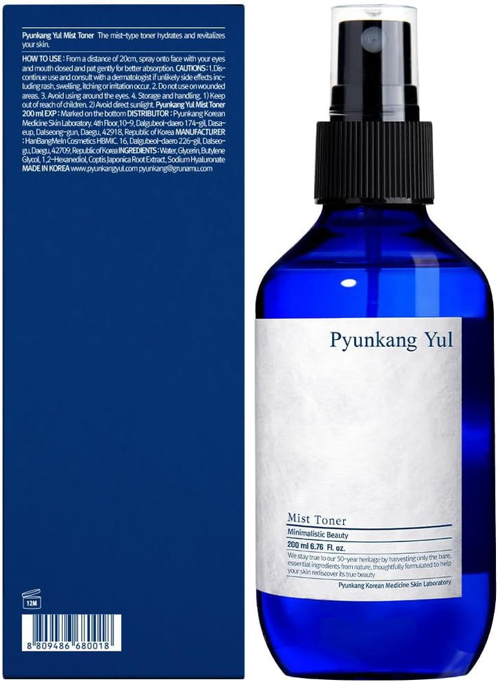 Facial Mist Toner 6.8 Fl. Oz, 200ml