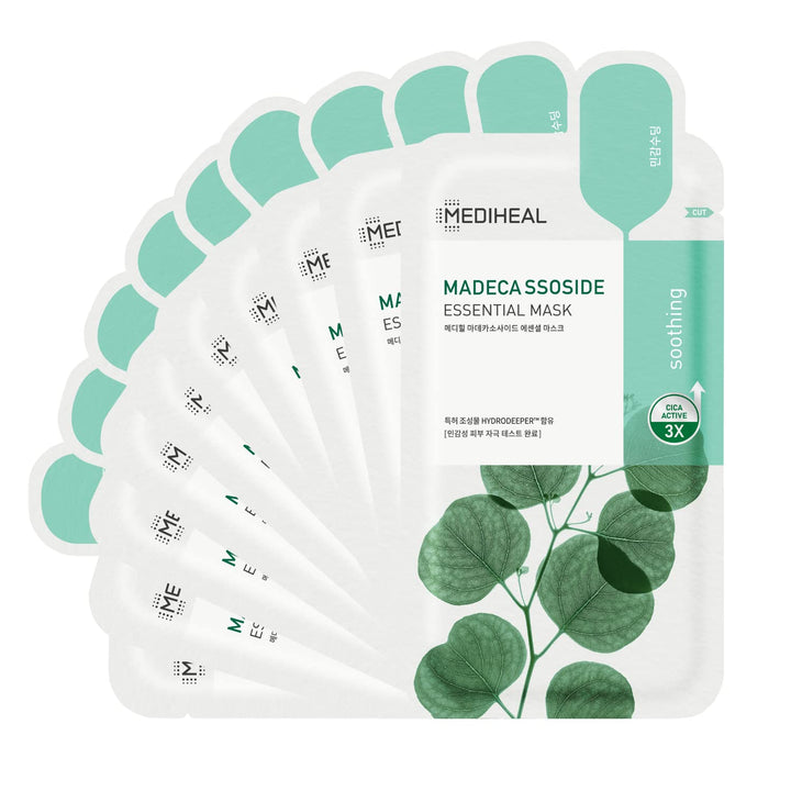 Madecassoside Essential Face Mask 10 Sheets