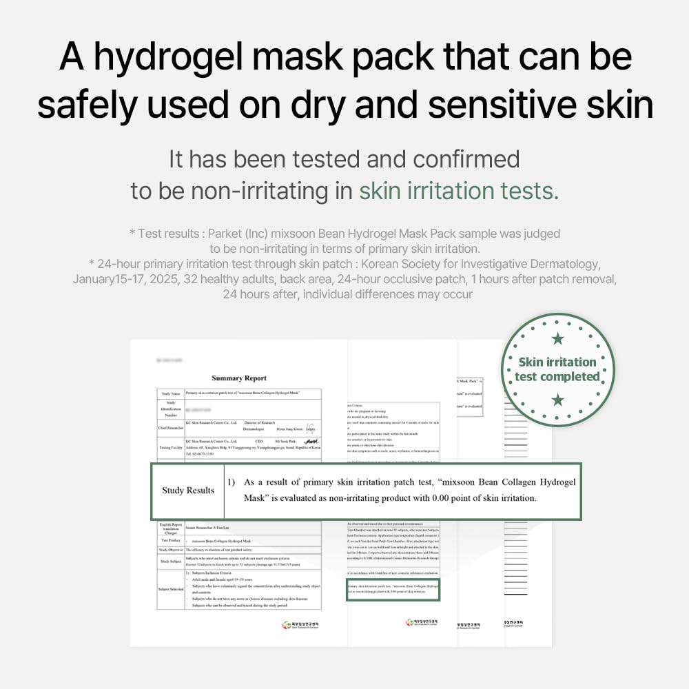 Bean Collagen Hydrogel Mask 5 Mask