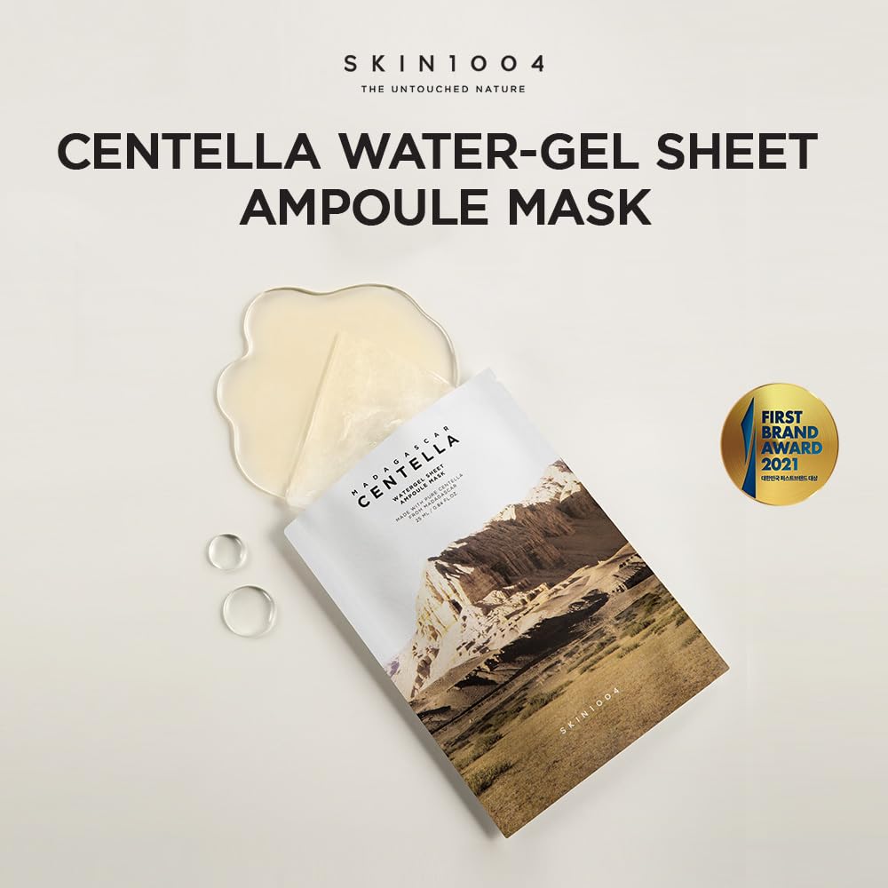 Madagascar Centella Watergel Sheet Ampoule Mask 5ea