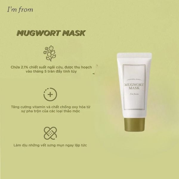 I'm From Mugwort Mask 30g