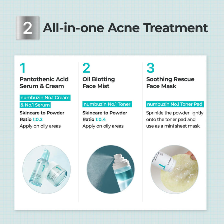 No.1 Pantothenic B5 Active Drying Powder 0.24 fl. oz. / 7ml