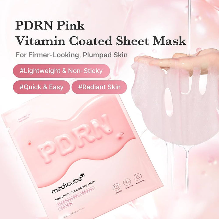 Medicube PDRN Pink Vita Coating Mask 1