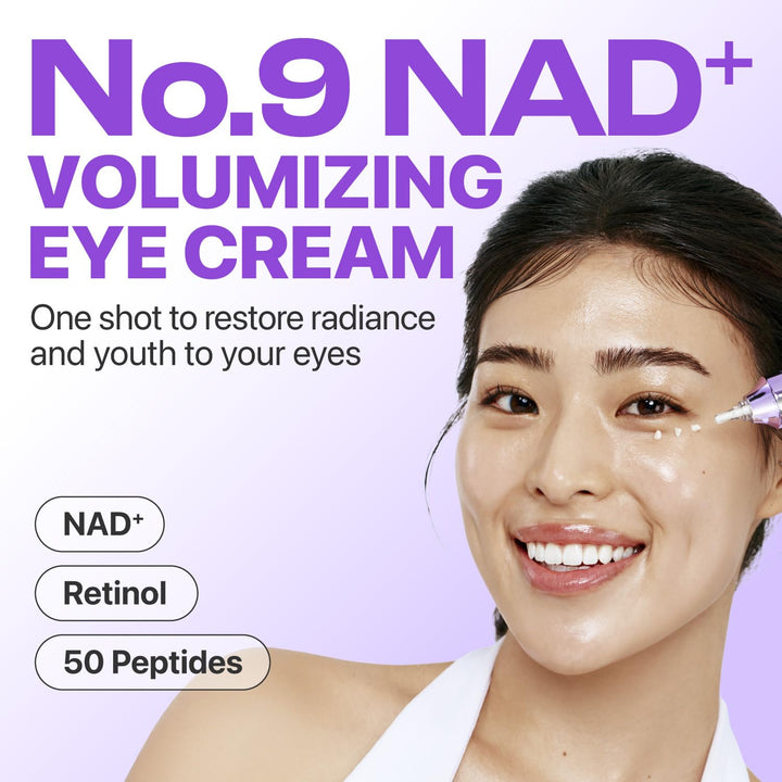No.9 NAD+ Retinol Volumetox Eye Cream 0.33 fl. oz. / 10ml