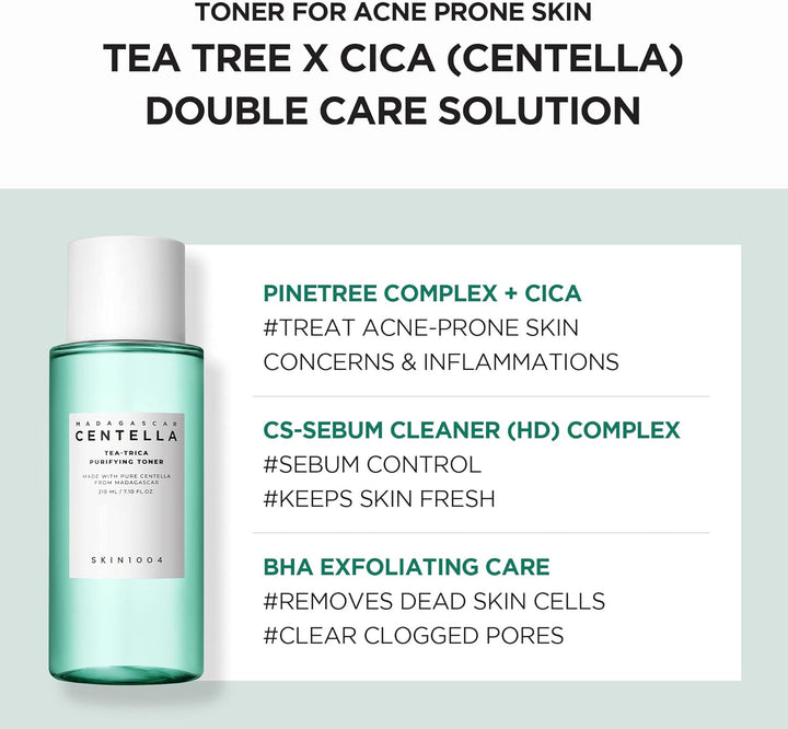 Madagascar Centella Tea-Trica Purifying Toner 7.10 fl.oz, 210ml