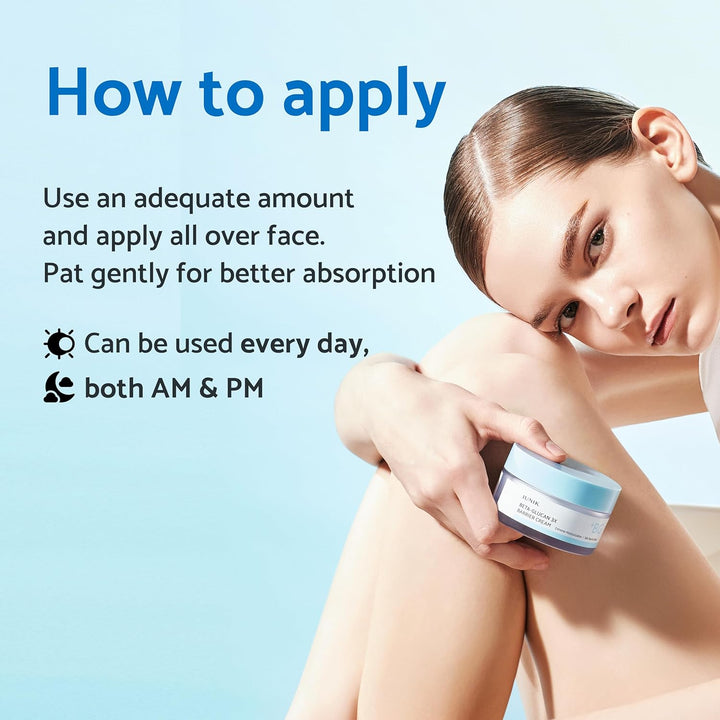 Beta-Glucan Non-Sticky Deep Moisture Hydration 3x Barrier Cream 50ml / 1.69 fl. oz.