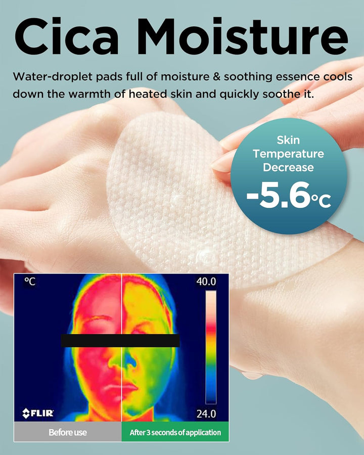 CICA Calming Aqua Toner Pad 60 Pads