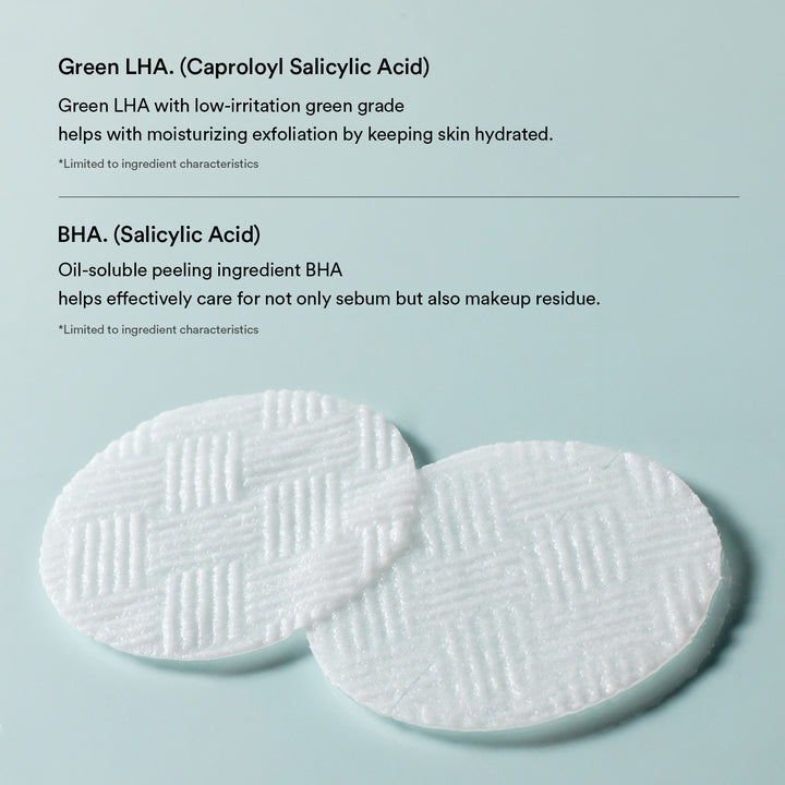 Abib Green LHA Pore Pad Clear Touch 60 Pads