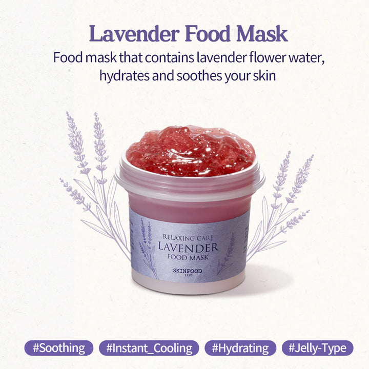 Lavender Food Mask 120g