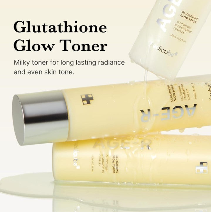Age-R Glutathione Glow Milky Toner 140ml / 4.73 fl. oz.