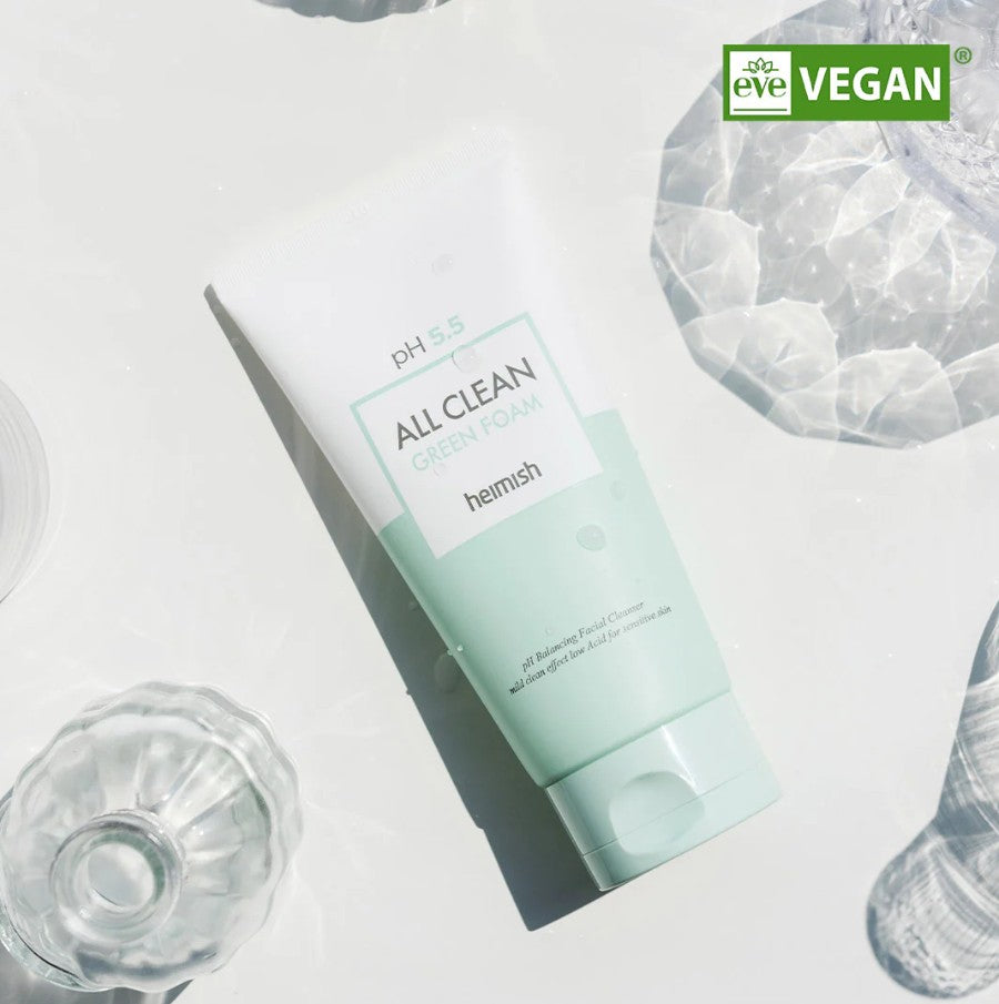 All Clean Green Foam Moisturizing Face Cleanser 150ml / 5.3 oz