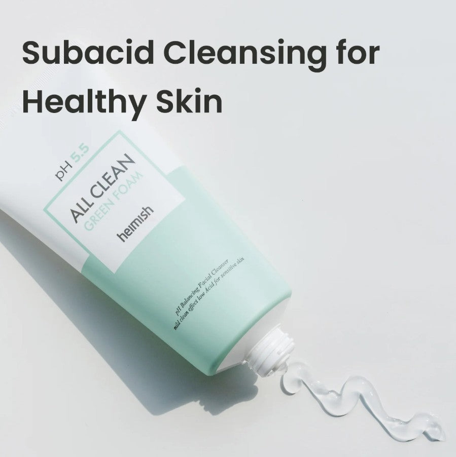 All Clean Green Foam Moisturizing Face Cleanser 150ml / 5.3 oz