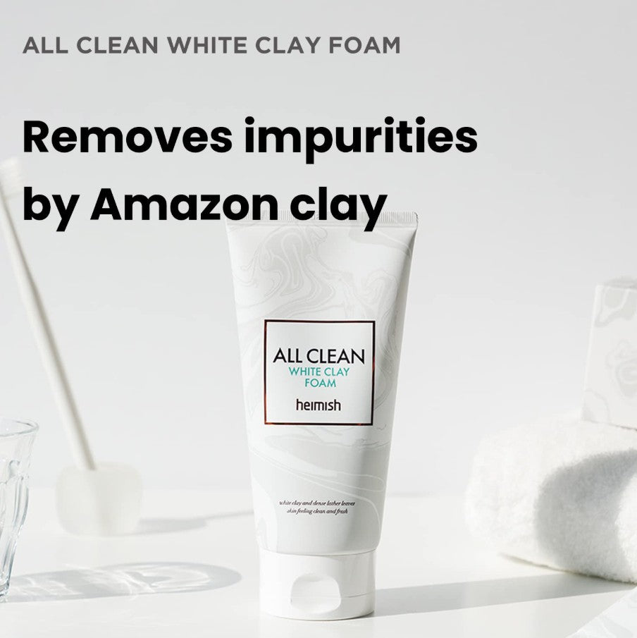 All Clean White Clay Foam 5.3oz / 150g