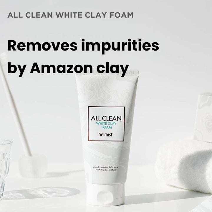 All Clean White Clay Foam 5.3oz / 150g
