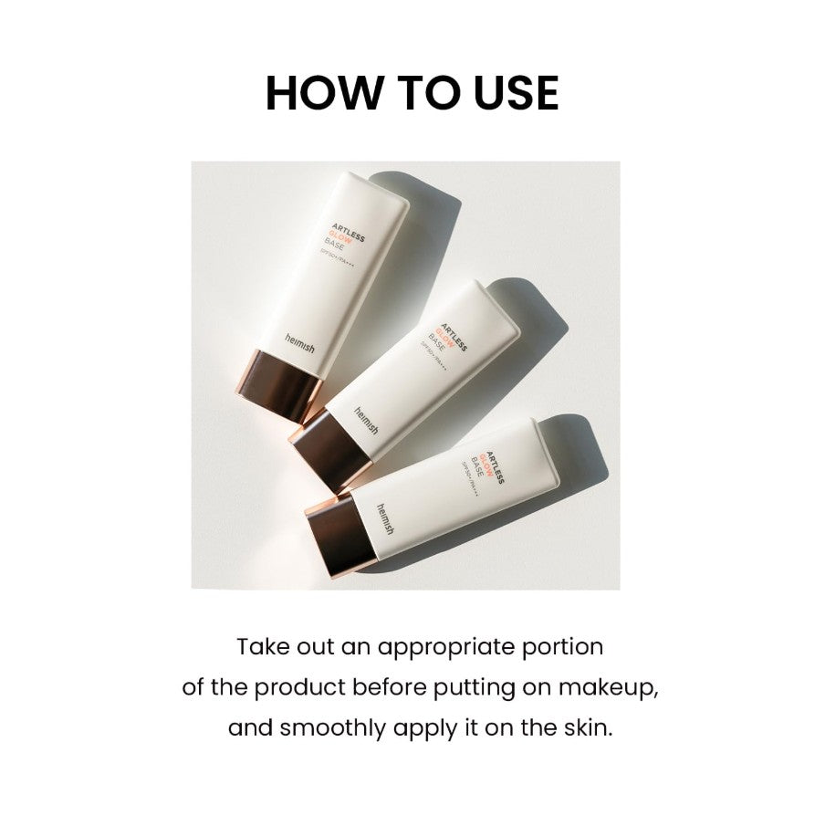 Artless Glow Makeup Base SPF 50+ PA++++ 1.35fl.oz / 40ml