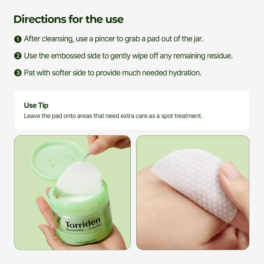 BALANCEFUL Toner Pads 60 Pads