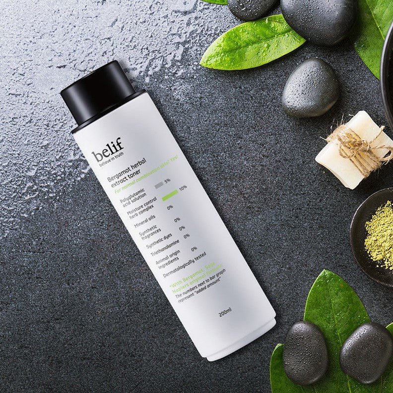 Bergamont Herbal Extract Toner 200ml / 6.75 fl. oz.