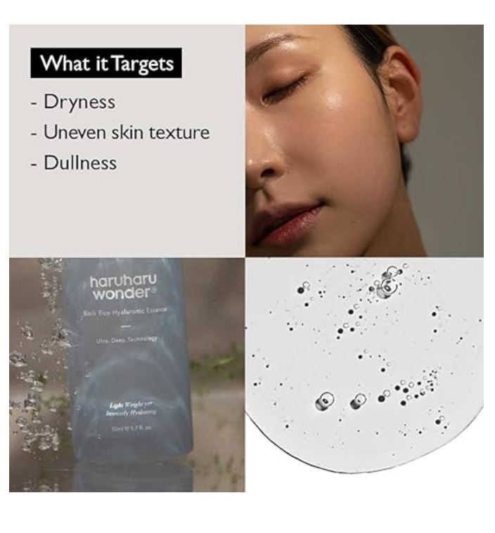 Black Rice Hyaluronic Essence 1.69 fl. oz / 50 ml