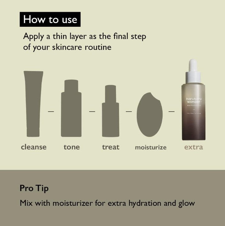 Black Rice Facial Oil 1.01 fl oz / 30ml