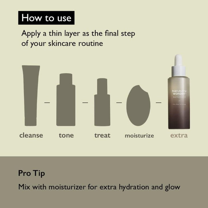 Black Rice Facial Oil 1.01 fl oz / 30ml